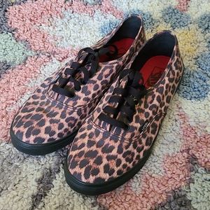 Vans Cheetah Print Shoes